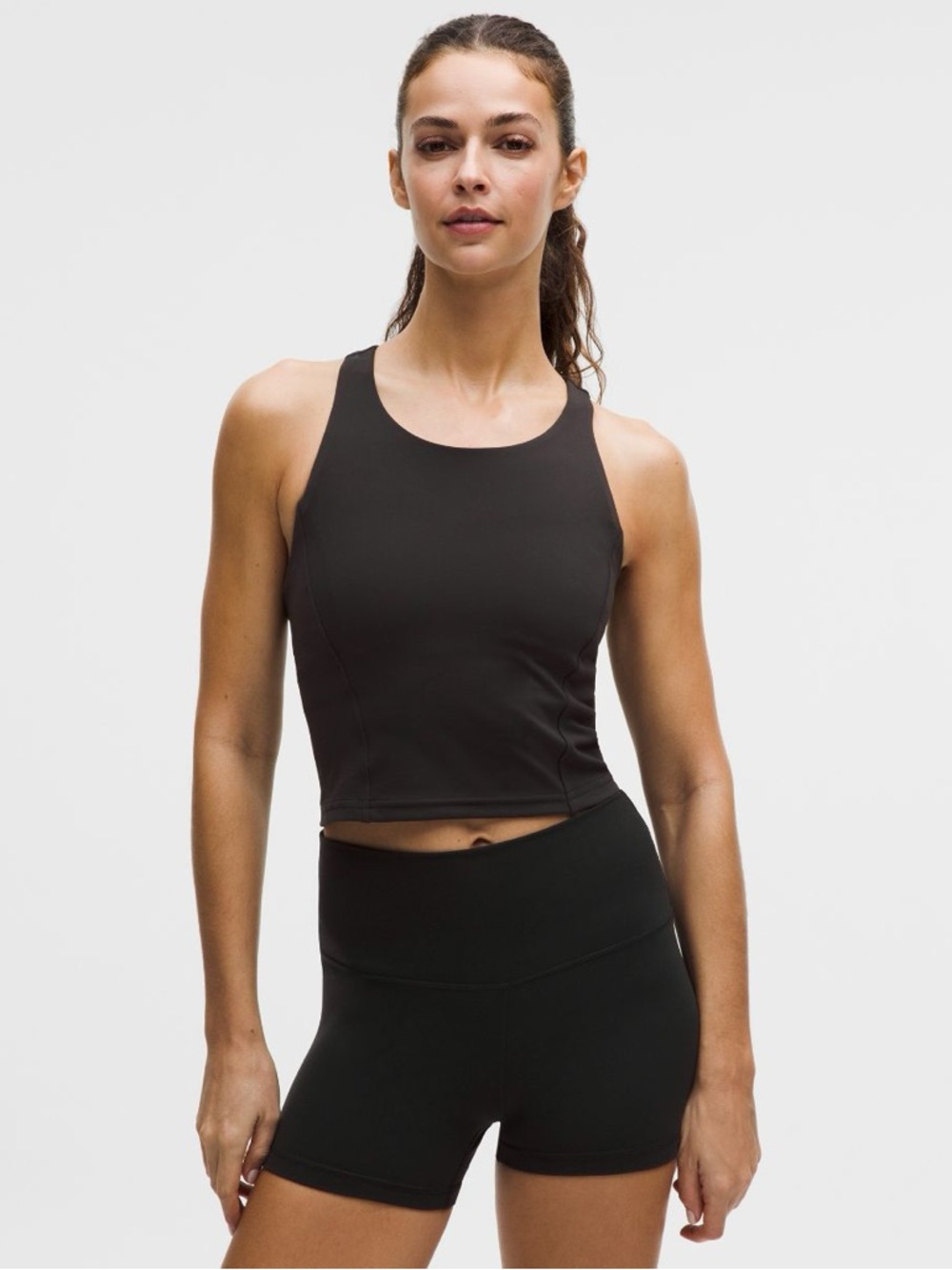 Lululemon Align Black Built-In Bra Tank Top – Size 8 🖤